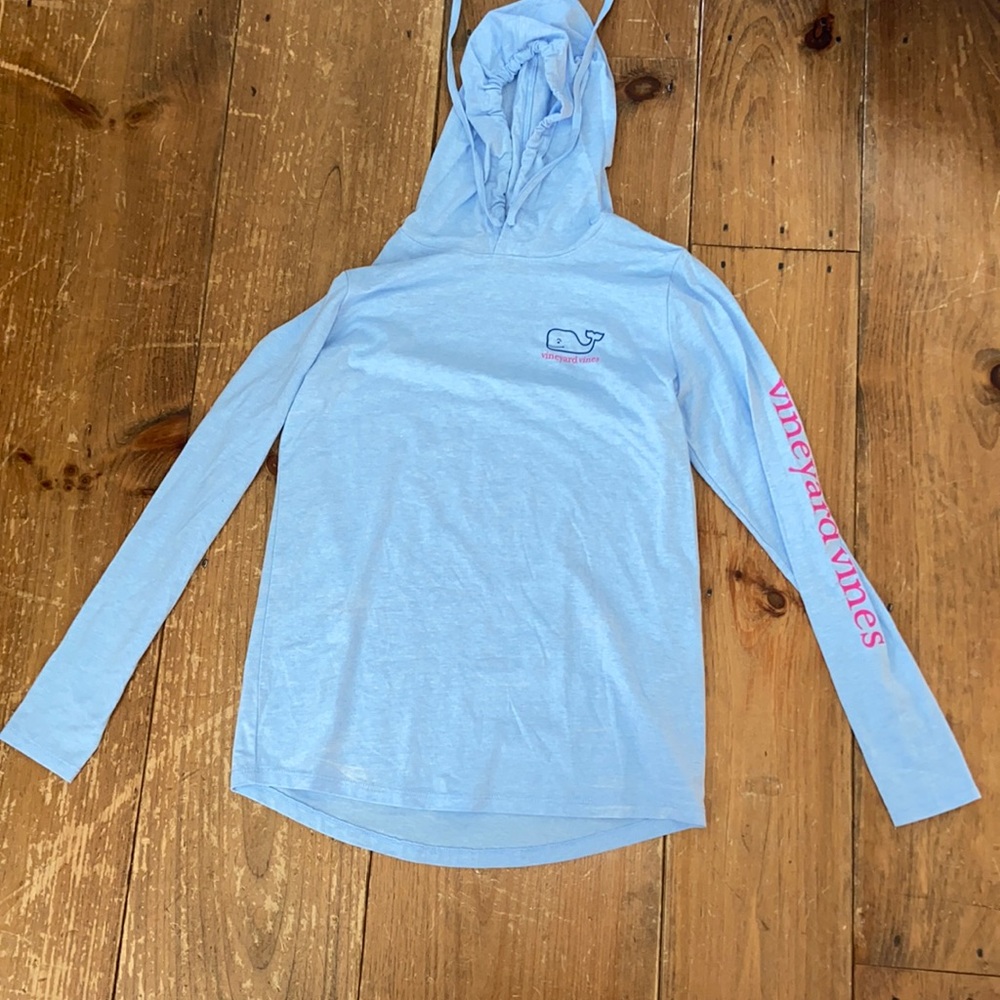 Vineyard Vines - blue long sleeve hoodie (XS)